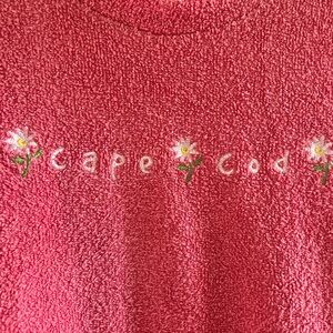 Lakeshirts Women’s Pink Cape Cod Long Sleeve Size Large